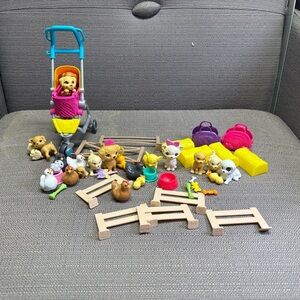 Barbie pets dogs animals accessories lot